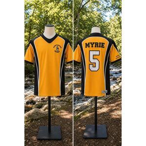 Vintage Kobe Rugby Jersey Canada Centurion Myrie #5 Yellow M